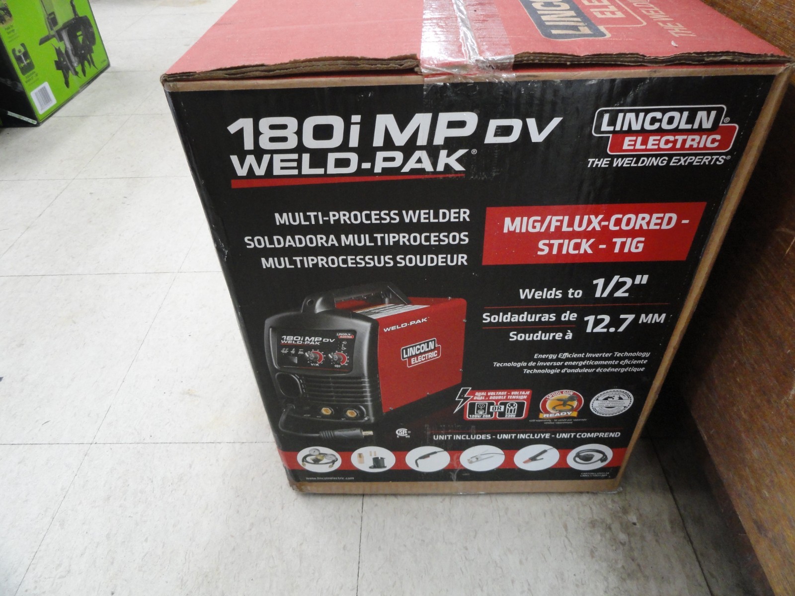 Lincoln Electric 180i MP DV Weld Pak Multiprocess Welder K5257-1 SEALED BOX