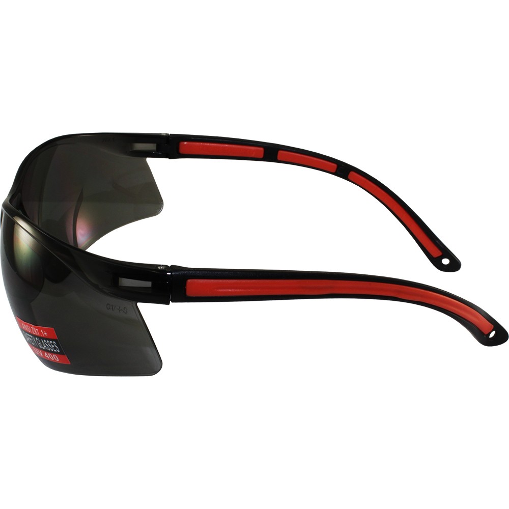 Global Vision Matrix Motorcycle Riding Safety Glasses 2 Pair w/ Clear/Smoke Lens