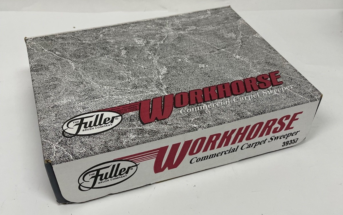 Fuller Brush Company Workhorse Commercial Manual Carpet Sweeper 39357 New