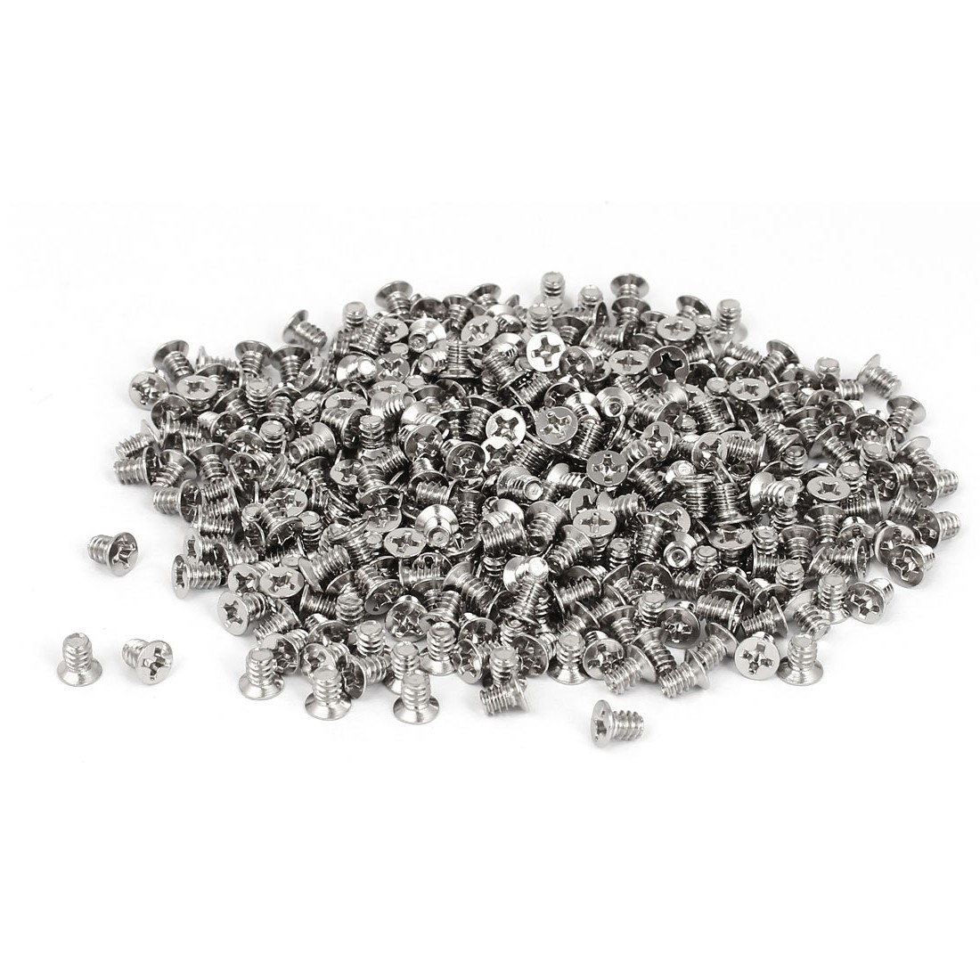 400pcs 6#-32 3.5″ HDD Flat Phillips Head Hard Drive Screw for PC Case Bolts