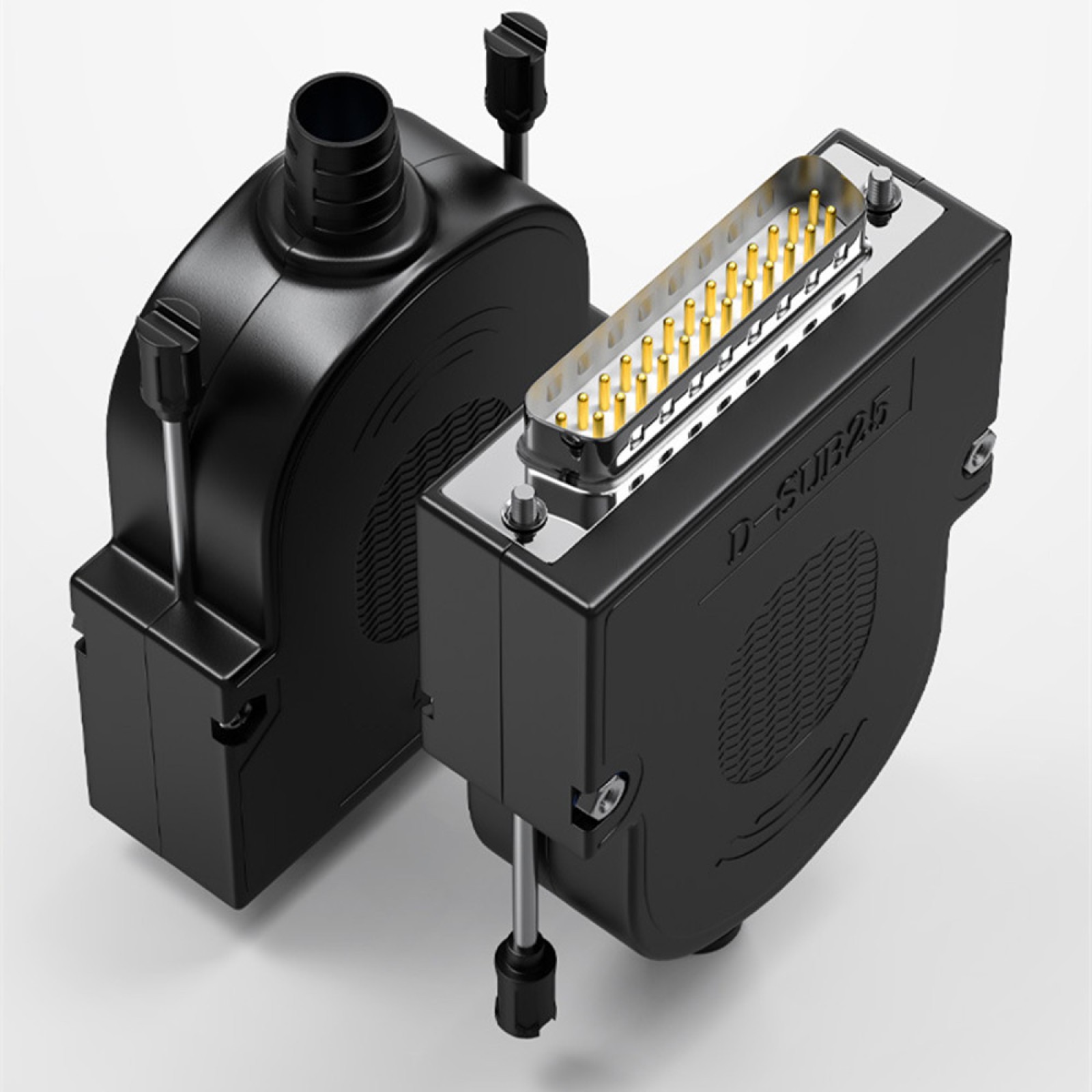 DB25 Breakout Board Male/Female Adapter 25-pin Port To Terminal Connector Thin