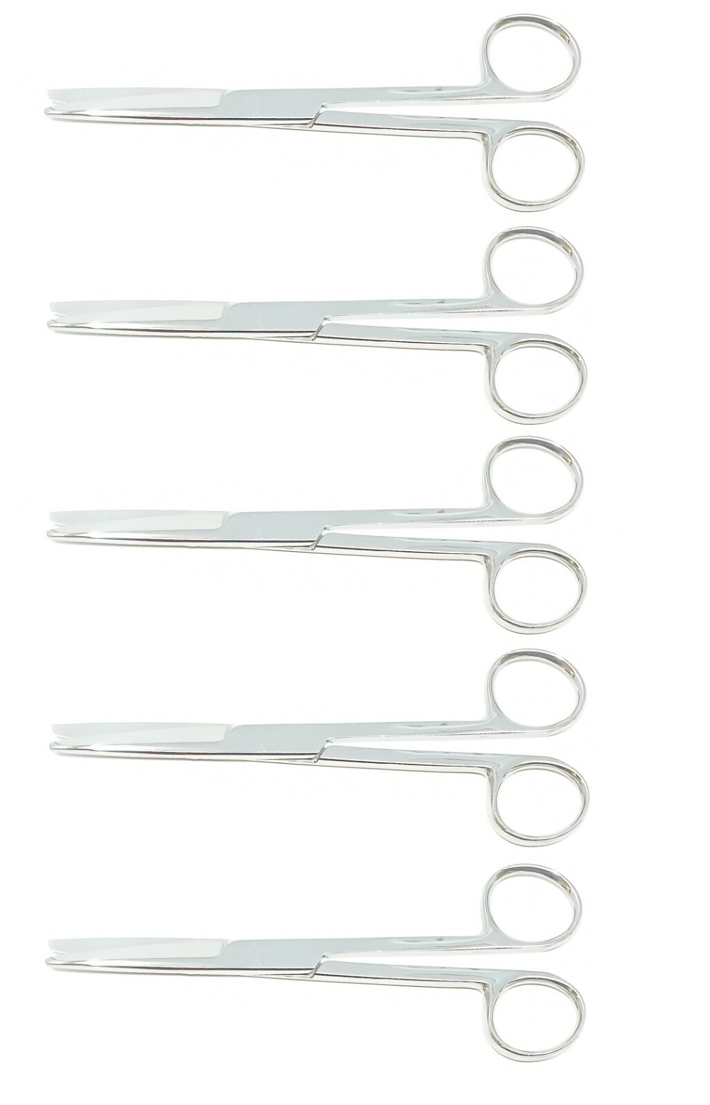 5 Economy Mayo Operating Scissors 6.75″ Straight Surgical Medical Instrument SS