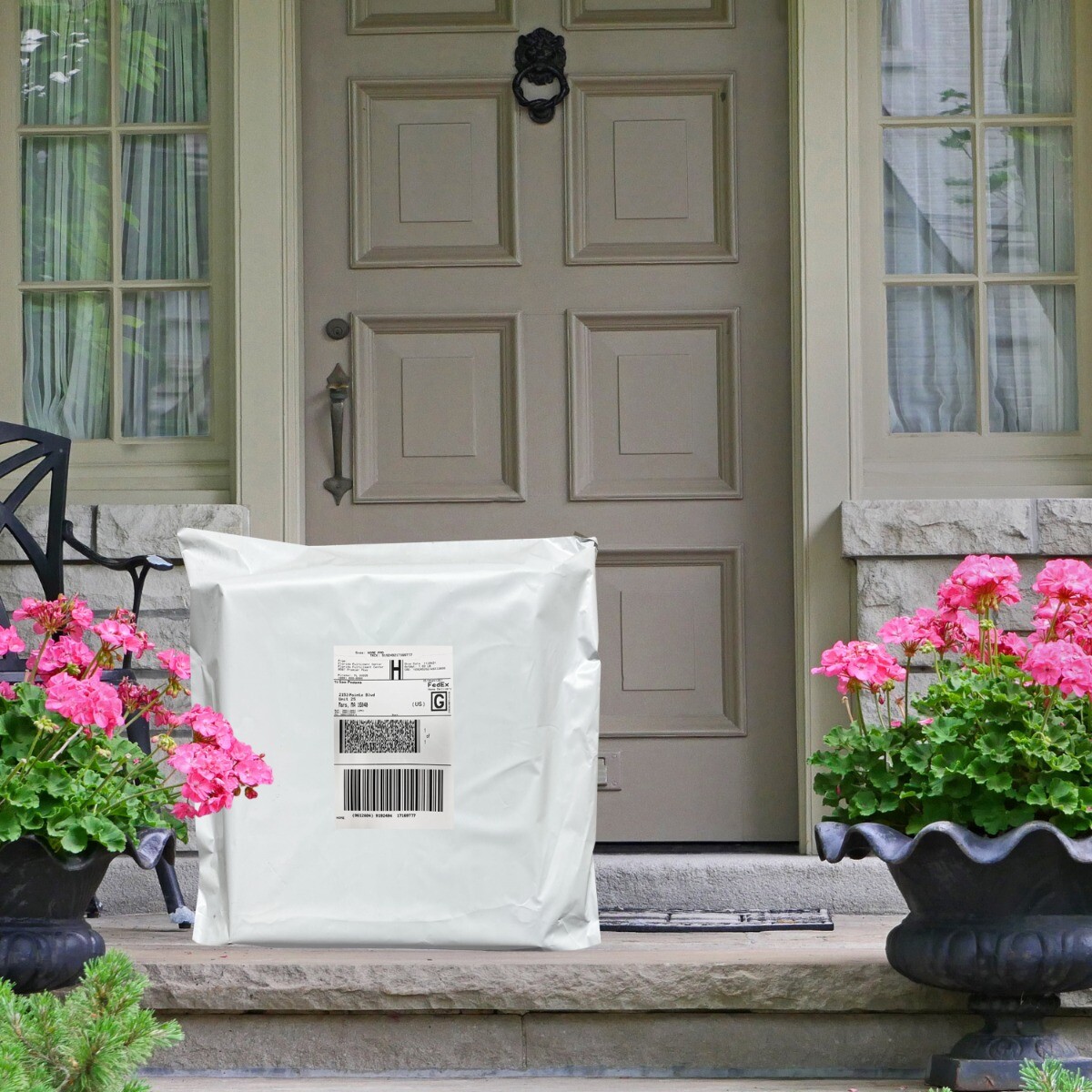 UOFFICE 500 Poly Mailers Bags per Pack 24 x 24″ – #8 Pouches Envelopes White Sel