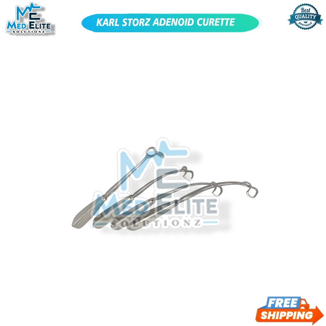 LOT OF 4 Karl Storz Adenoid Curette N6010, N6015 N6025 ENT Surgical Tool