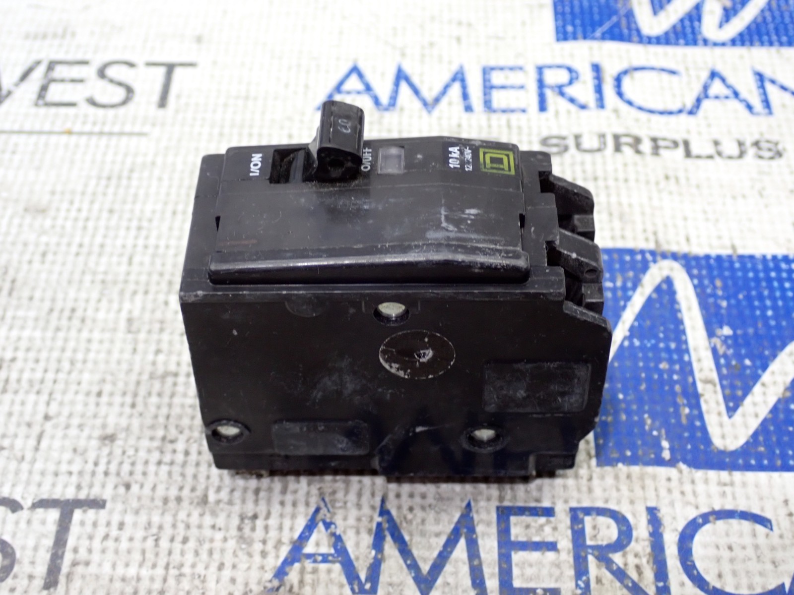 Square D QO260 2 Pole 60 Amp 120/240 Volt 10kA Type QO Plug On Circuit Breaker