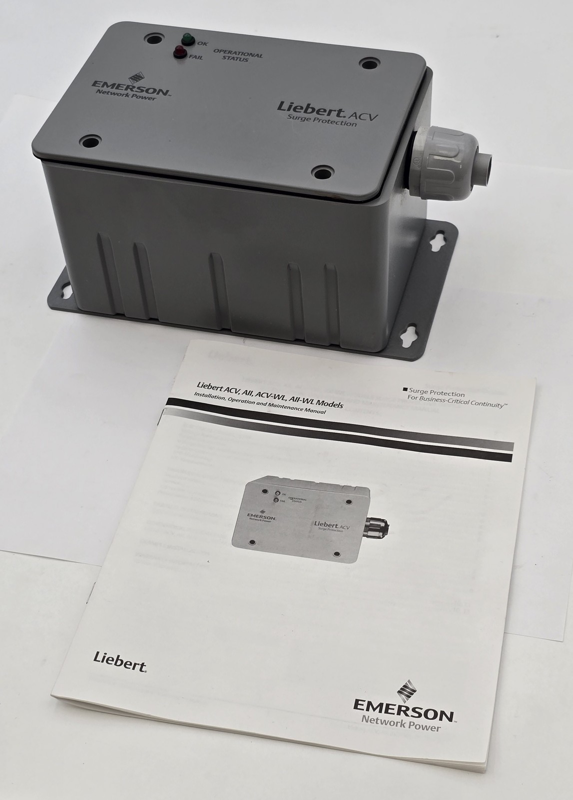 Emerson AII120Y111R ACV Surge Protective Device 3PH 120/208V 20kA Type 1 SPD 4X