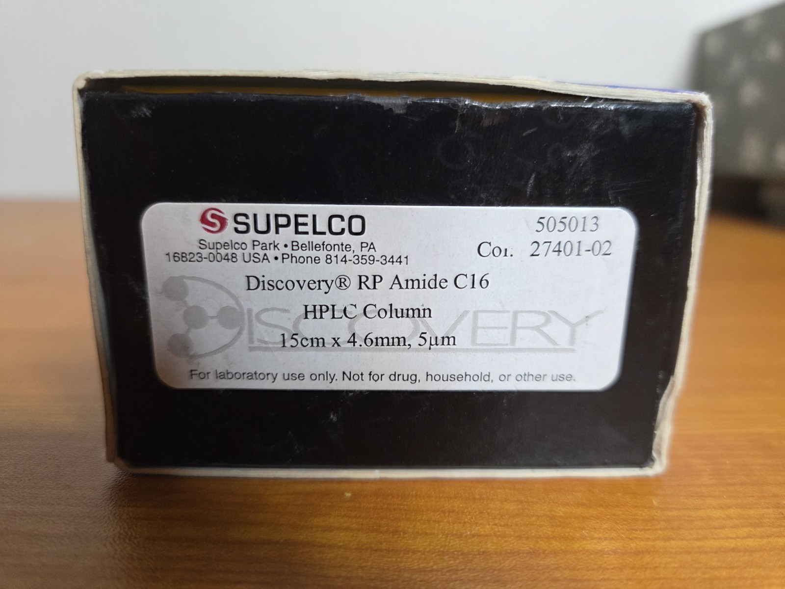 SUPELCO HPLC Column Discovery RP Amide C16 505013 150mm x 4.6mm, 5μm