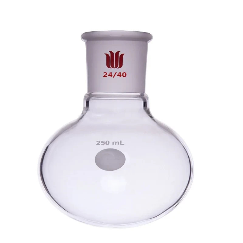 Single Neck Round Bottom Flask 25-5000ml 24/40 Borosilicate Glass
