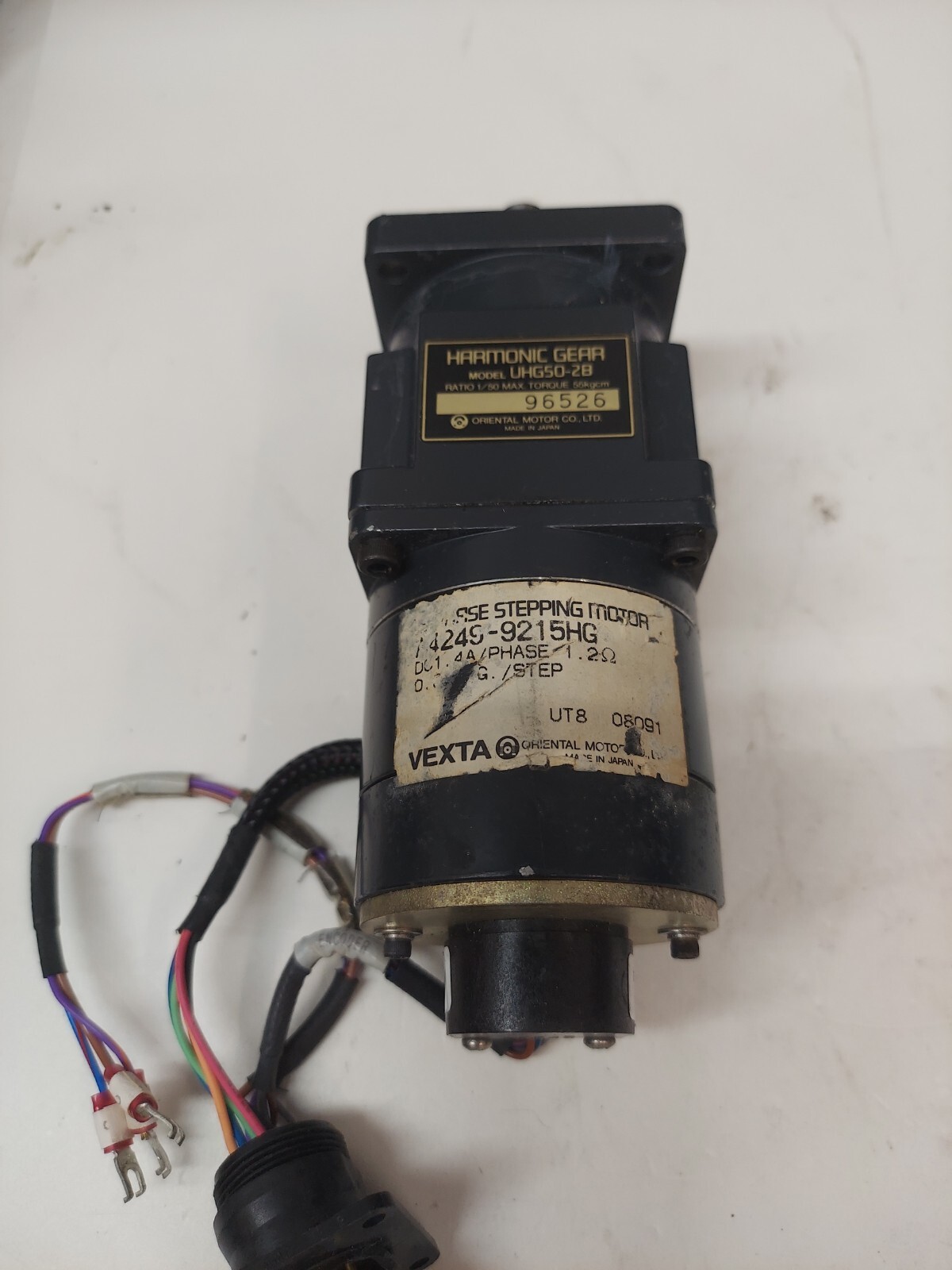 A4249-9215HG VEXTA ORIENTAL HARMONIC GEAR 5-PHASE STEPPING MOTOR DC 1.4A M6 1