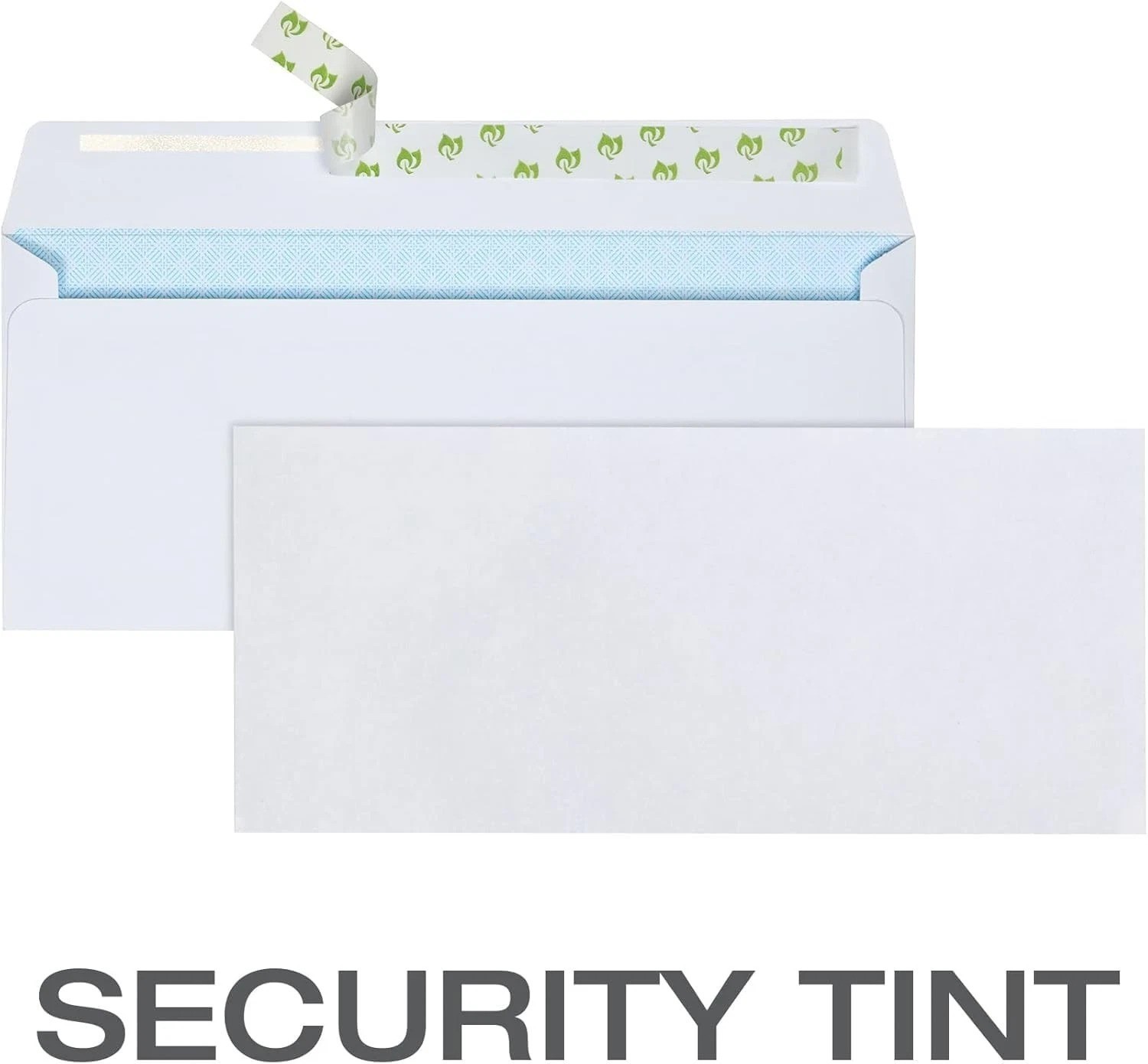 Security-Tinted Redi-Strip Envelopes – 1500 Count, 4.125 x 9.5 for Secure Mail