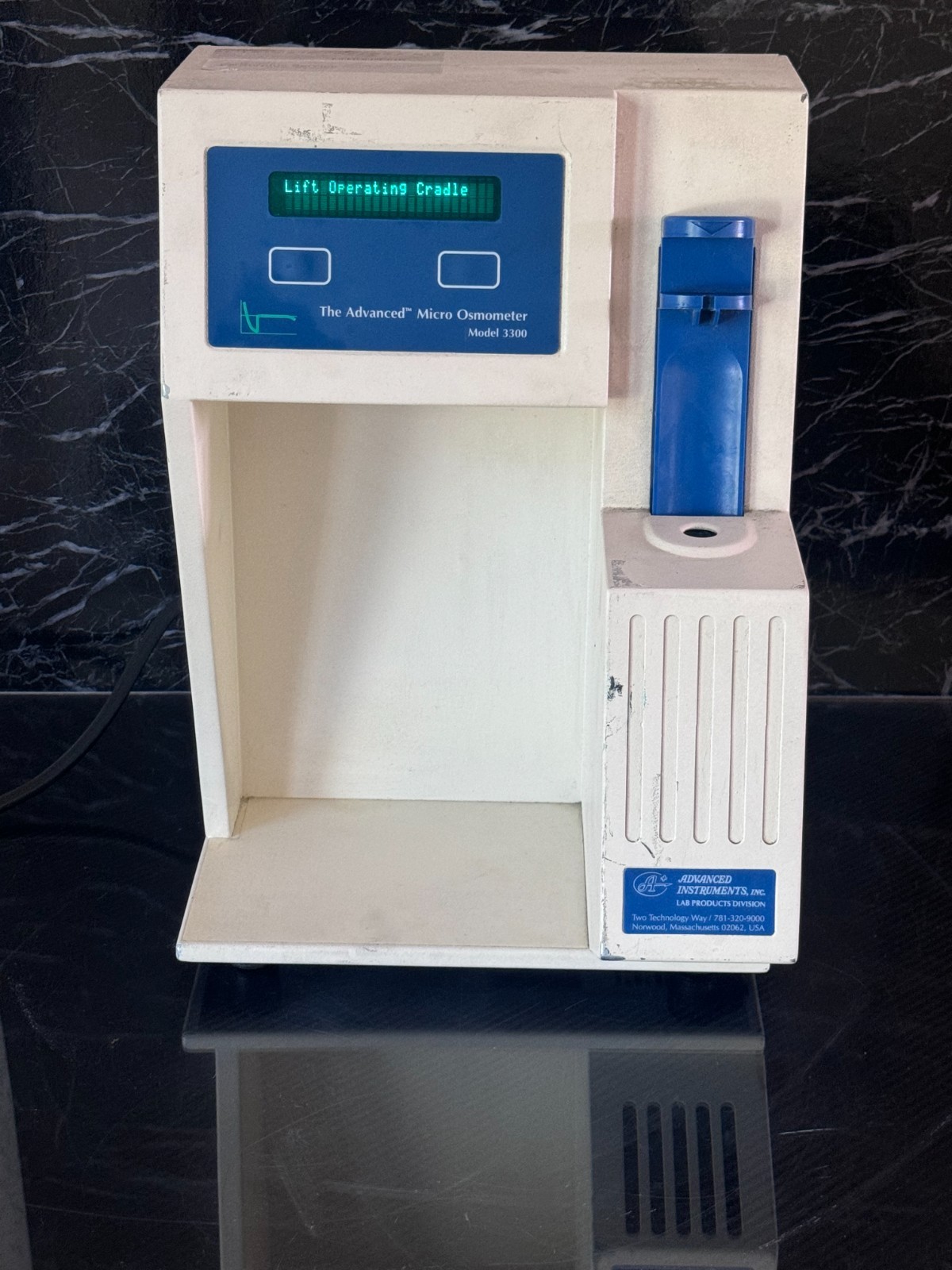 ADVANCED INSTRUMENTS THE ADVANCED MICRO OSOMETER 3300