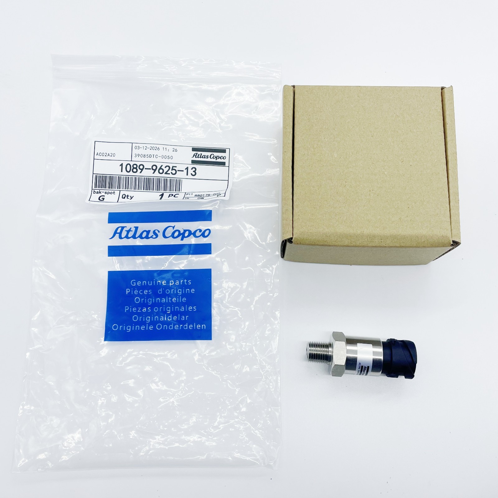 1089-9625-13 1089962513 Replacement Pressure Sensor Fits For ATLAS Air Compresso