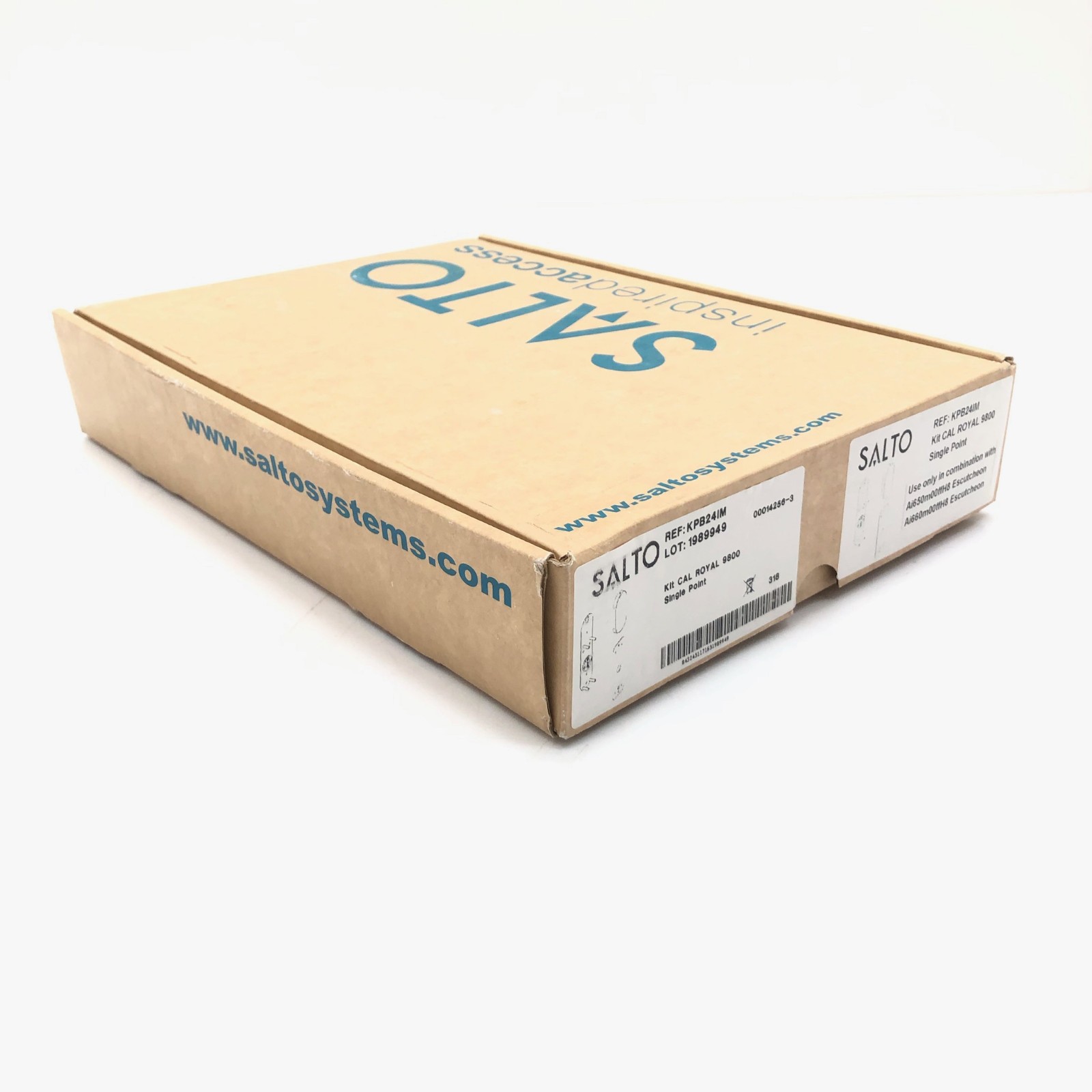 SEALED Salto KPB24IM XS4 Panic Bar Adapter for Cal Royal 9800 Single-Point Lock