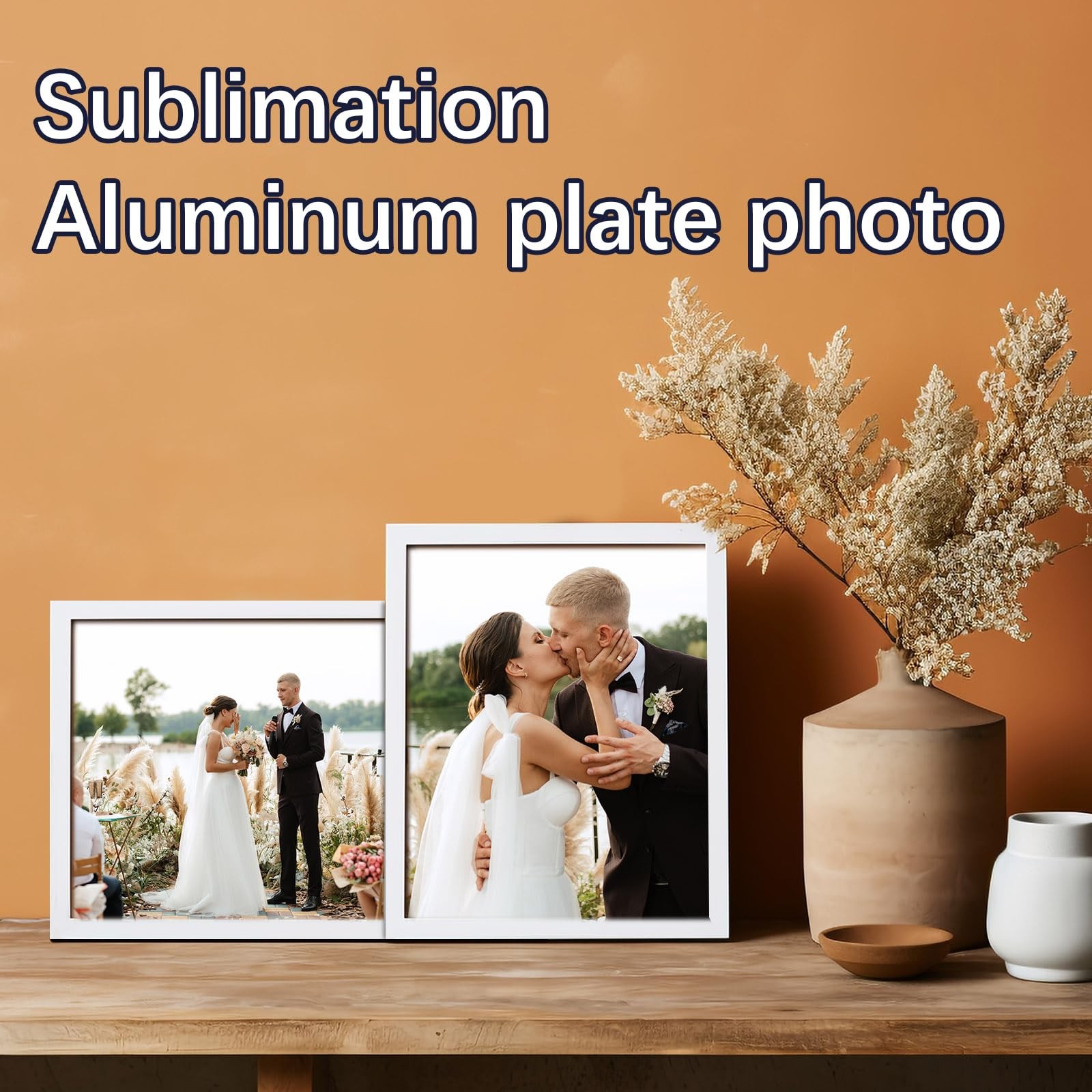 20 Pcs Sublimation 8 x 10 inches, 20 Metal Photo 20*25 cm