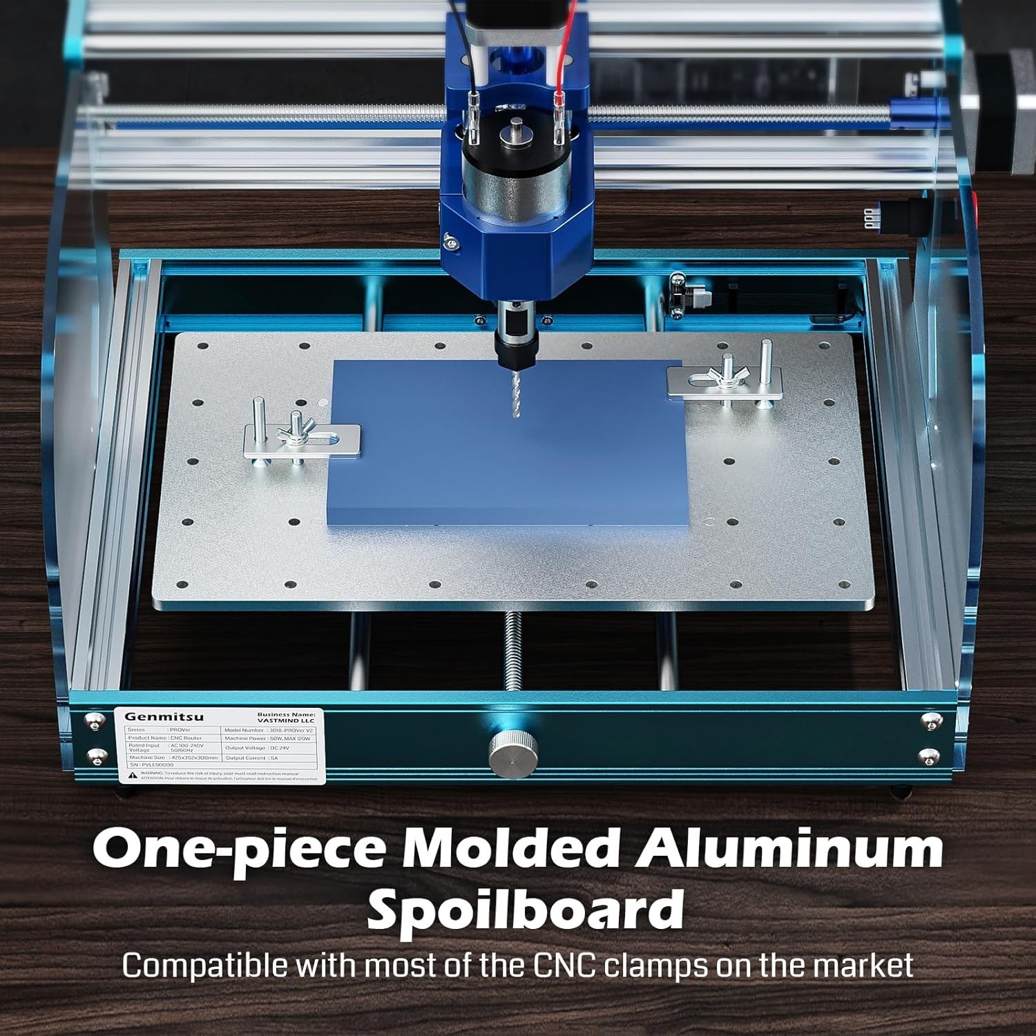 Compact and Powerful Genmitsu 3018-PROVer V2 CNC Router for Art & Small Business