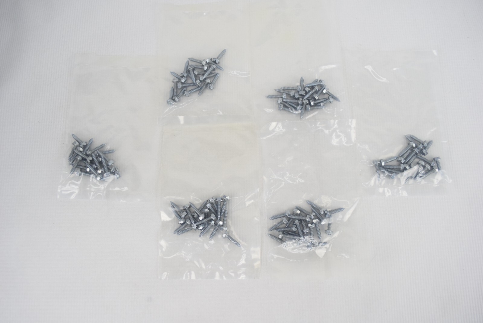 #8 x 3/8″ Hex Head Sheet Metal Screws Self Tapping Stainless Steel Qty 108