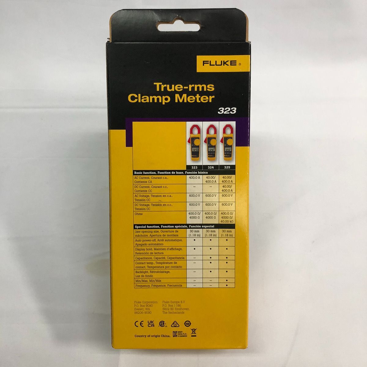 FLUKE Fluke-323 True-RMS Clamp Meter