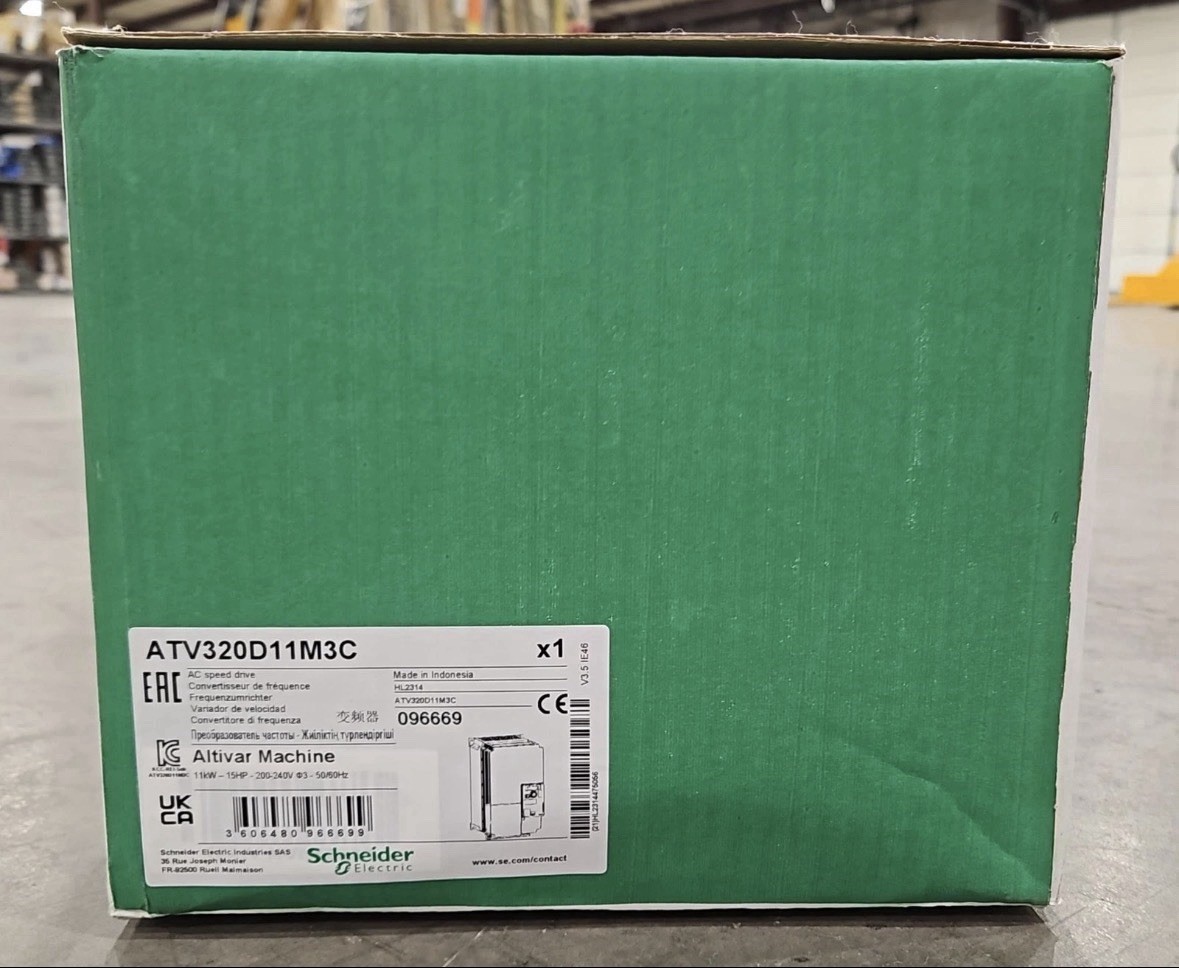 Schneider Electric ATV320D11M3C AC Speed Drive 11kW 15HP 200-240V