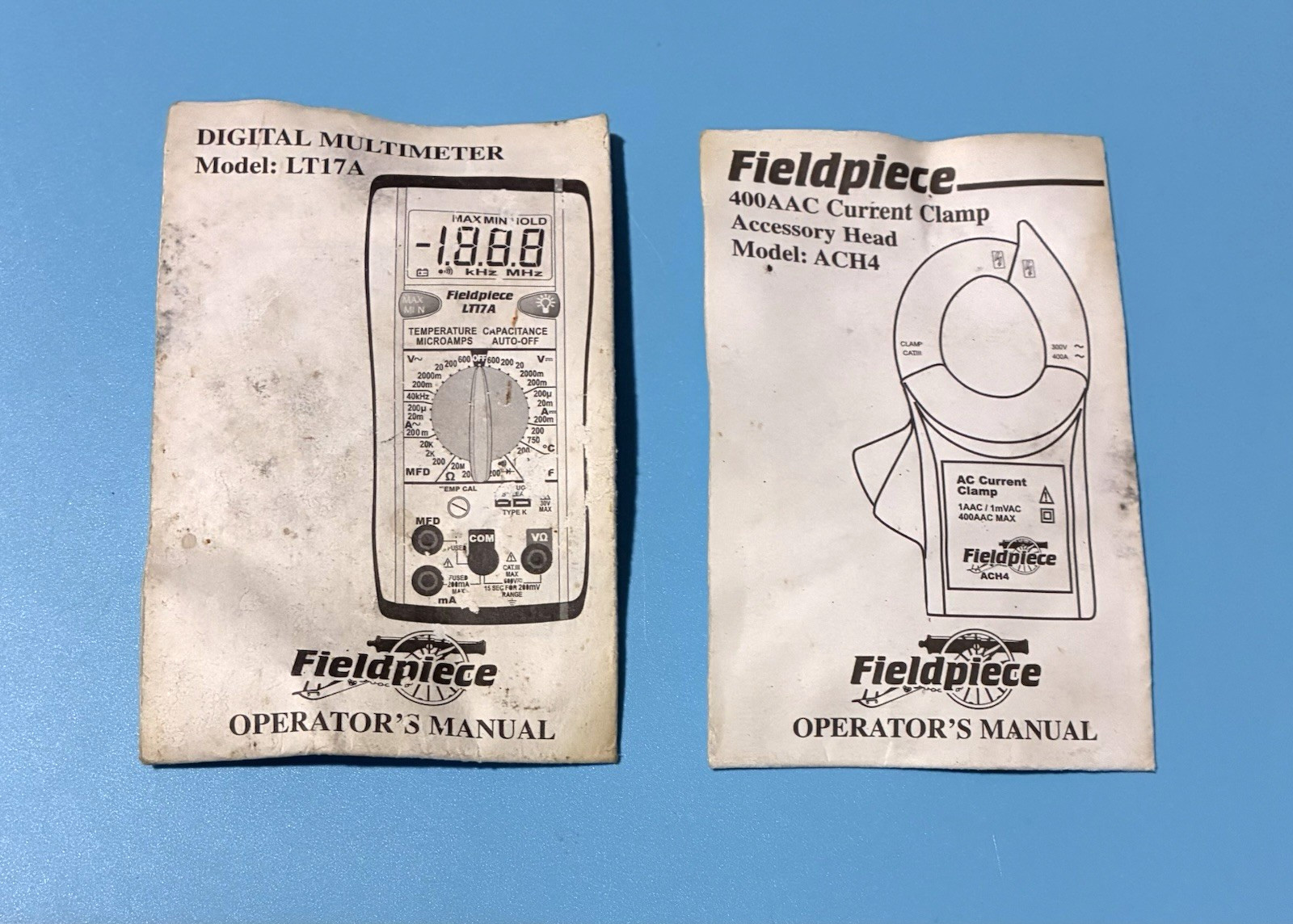 Fieldpiece LT17A Digital Multimeter with Temp, MFD, Microamps, Frequency Working