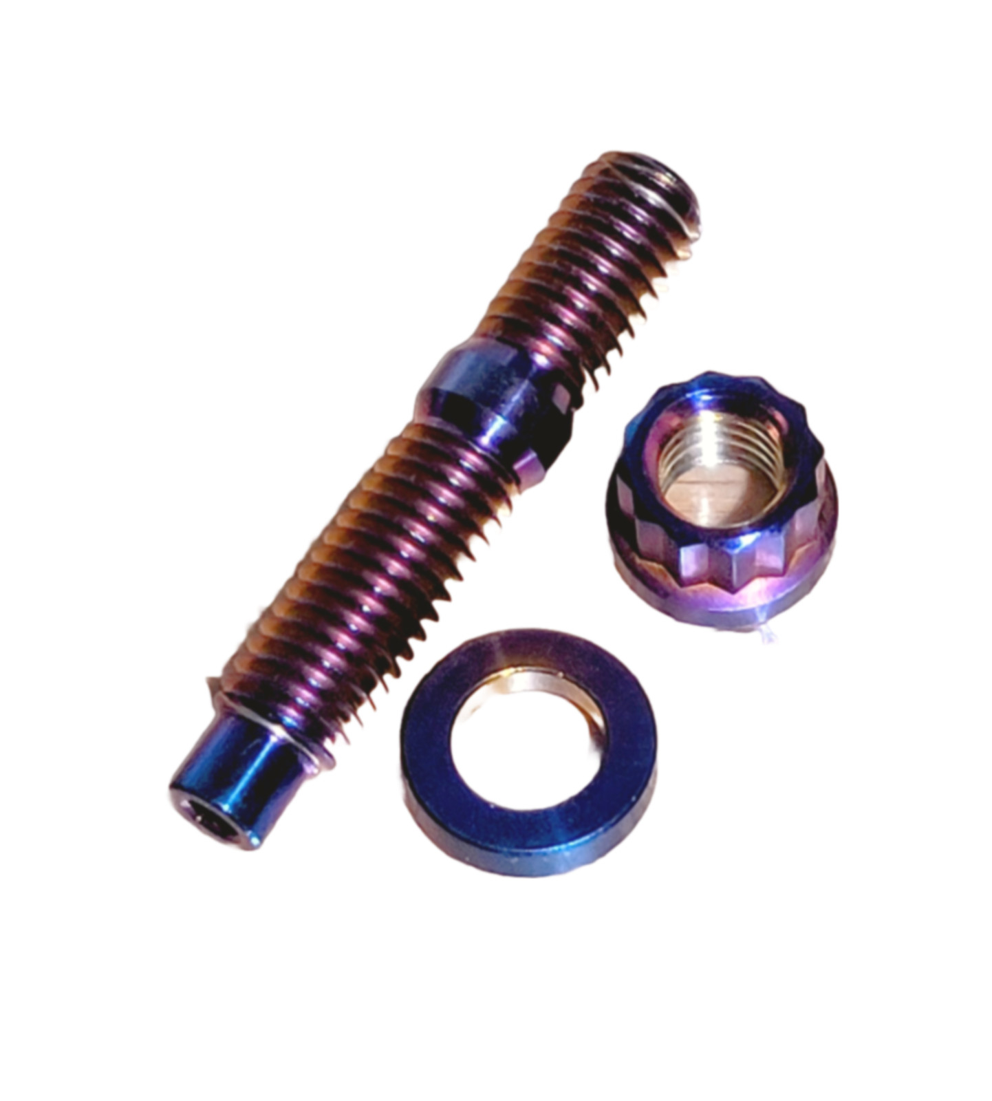 M8 M10 Titanium Intake Exhaust Turbo Stud Manifold Bolt Set