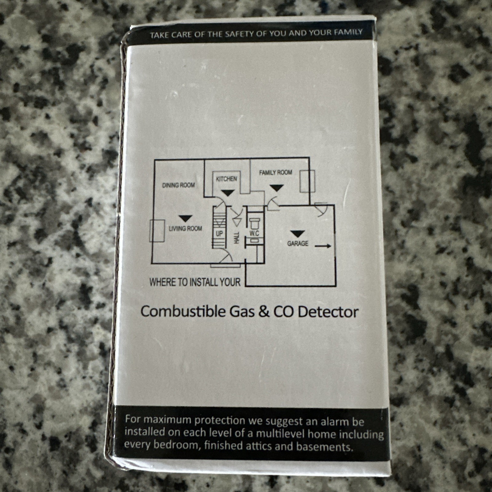Portable 4-in-1 CO Detector For Smoke & Natural Gas, Plug-in Safety Alarm