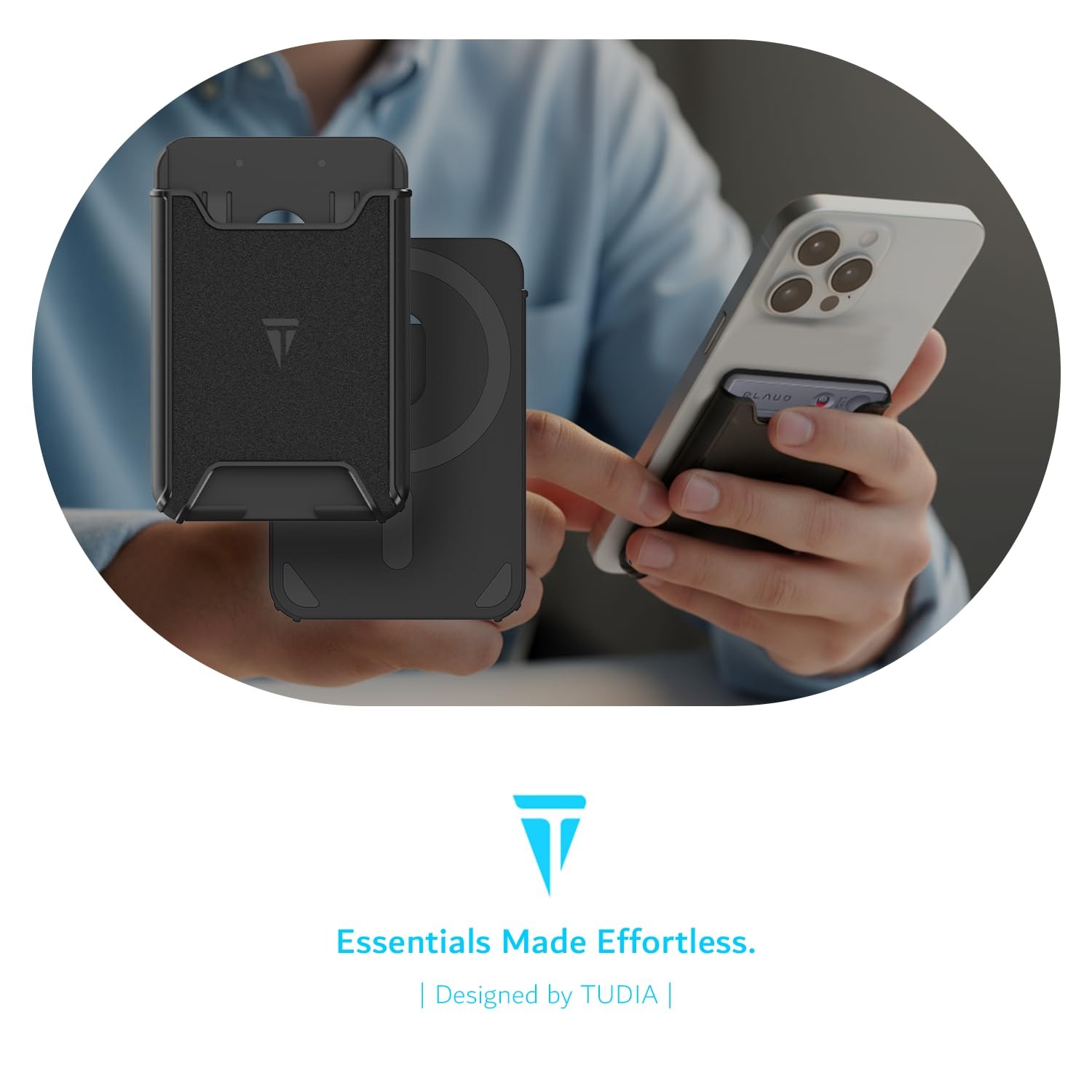 TUDIA Magnetic Holder for PLAUD Note and Plaud Note Pro AI Voice Recorder Case –