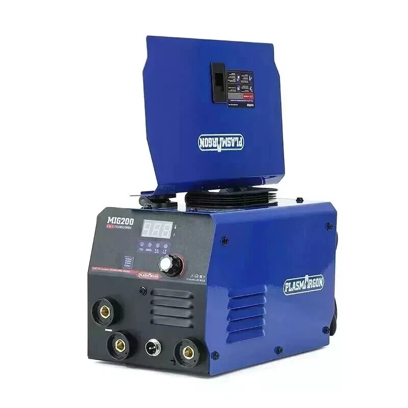 MIG200 110/220V 3-in-1 MIG Welder 200A TIG/MIG/MMA NO GAS IGBT Welding Machine