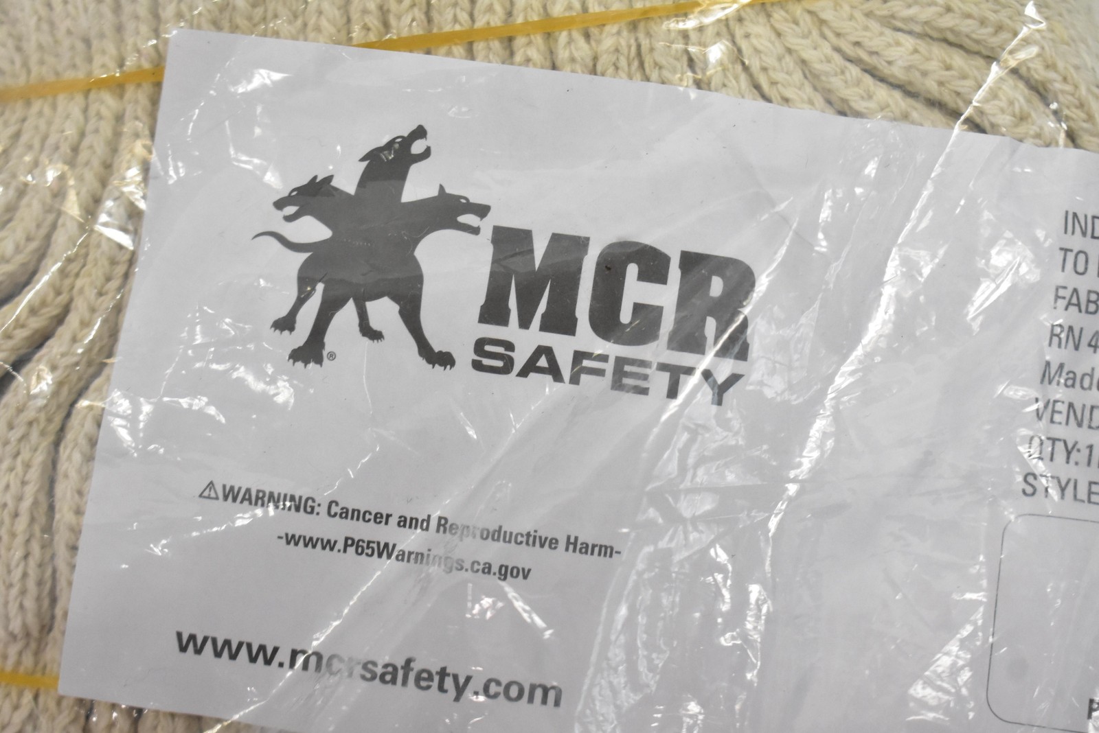 MCR Safety 9506M String Knit PVC Dotted Work Gloves Medium 1 Dozen (12 Pairs)