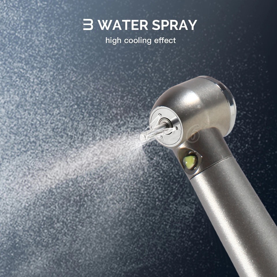 Askeadnt Dental E-generator LED High Speed Handpiece Push Button 2、4 Holes