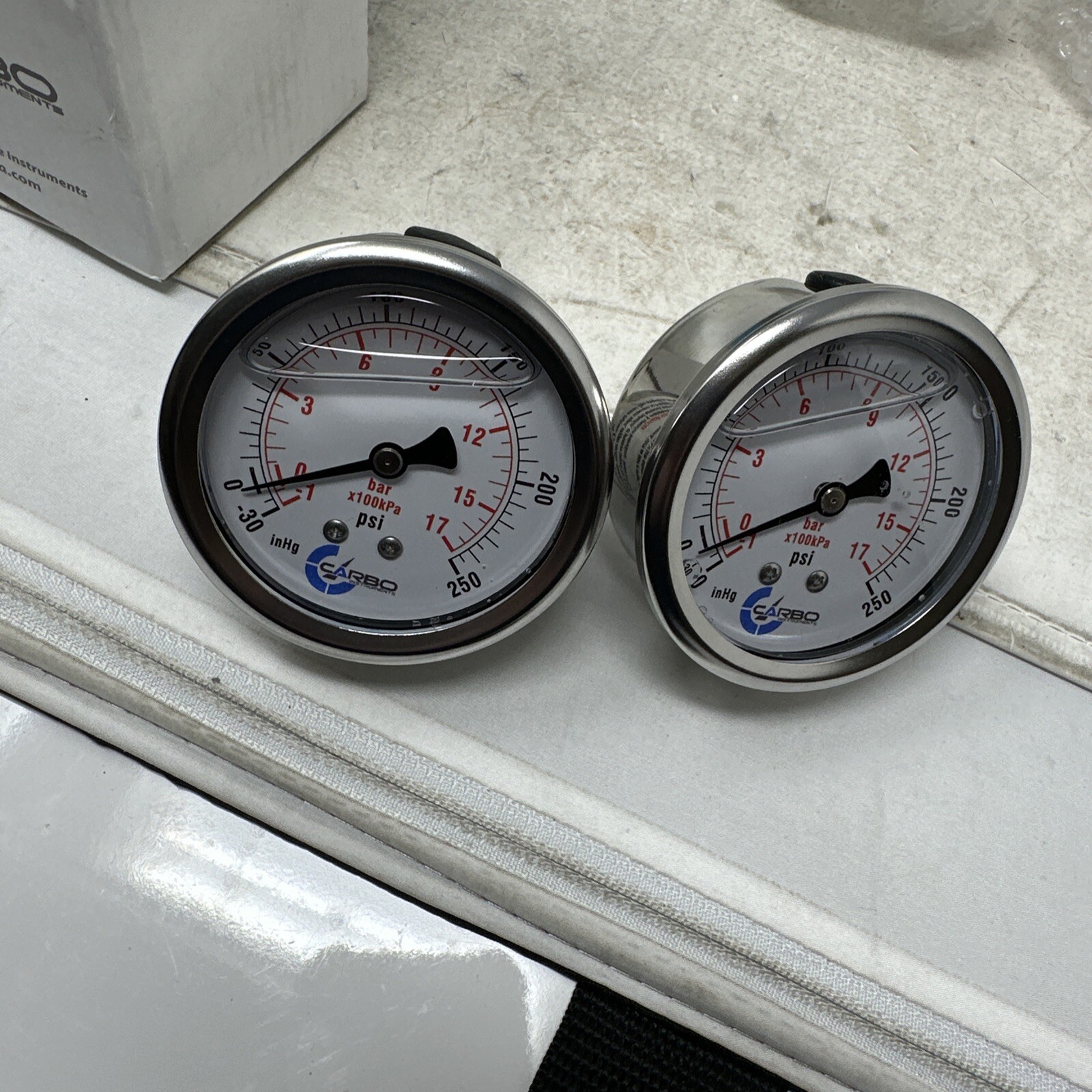Carbo instruments,L25-SSCB-V250, 2.5″ , Lot of TWO/NIB/FREE SHIPPING!