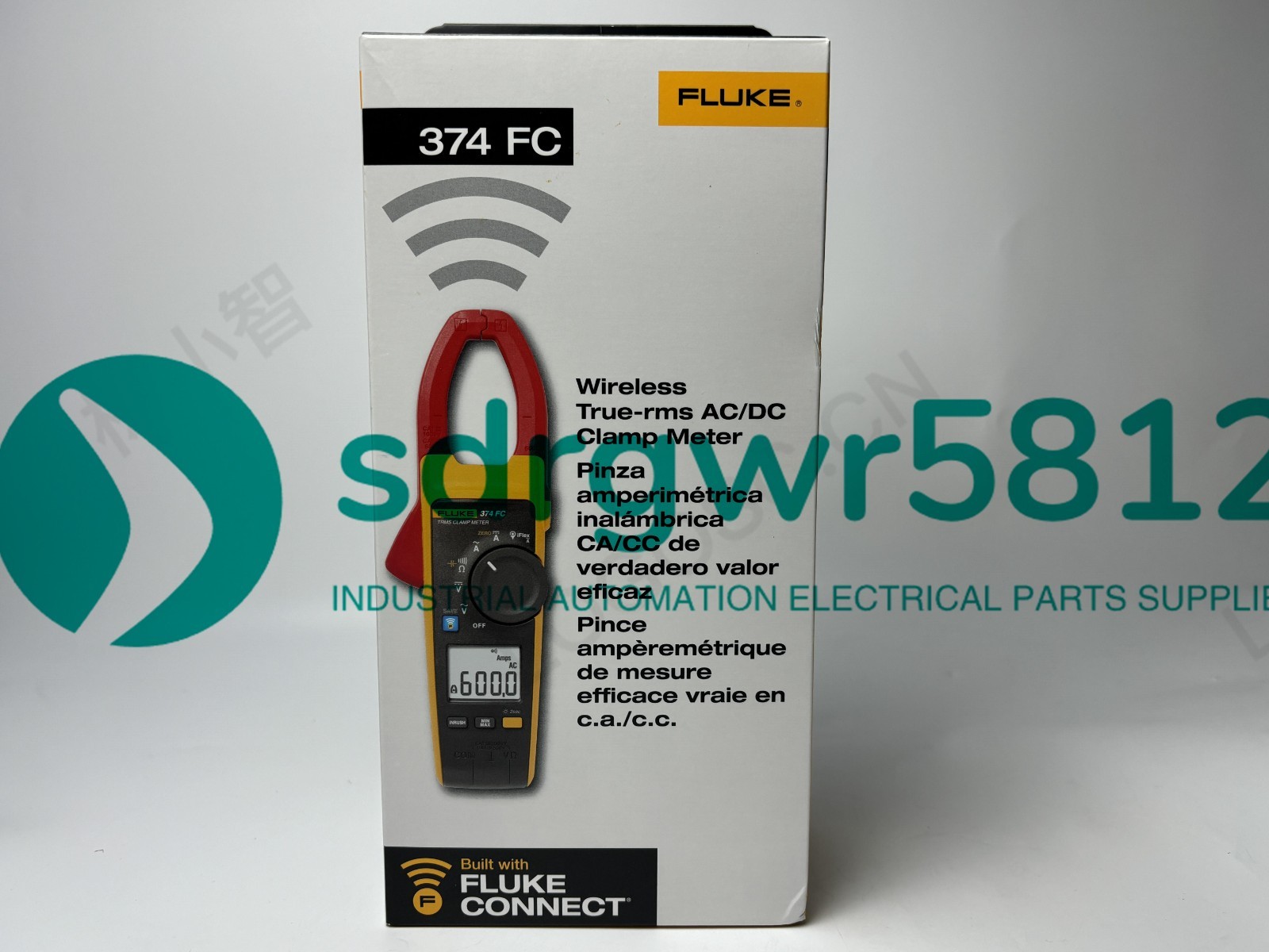 Fluke 374 FC 600A AC/DC TRMS Wireless Clamp Meter New FLUKE 374FC