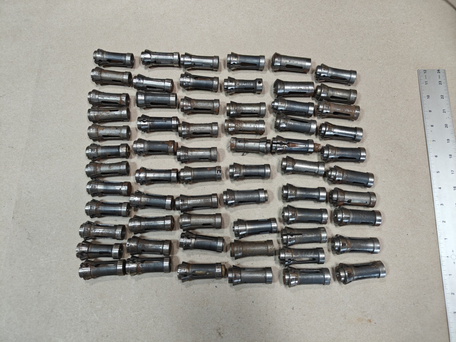 Lot Of 65, CNC Lathe Hardinge Nose Hex Collets Screw Machine Tools 🇺🇲