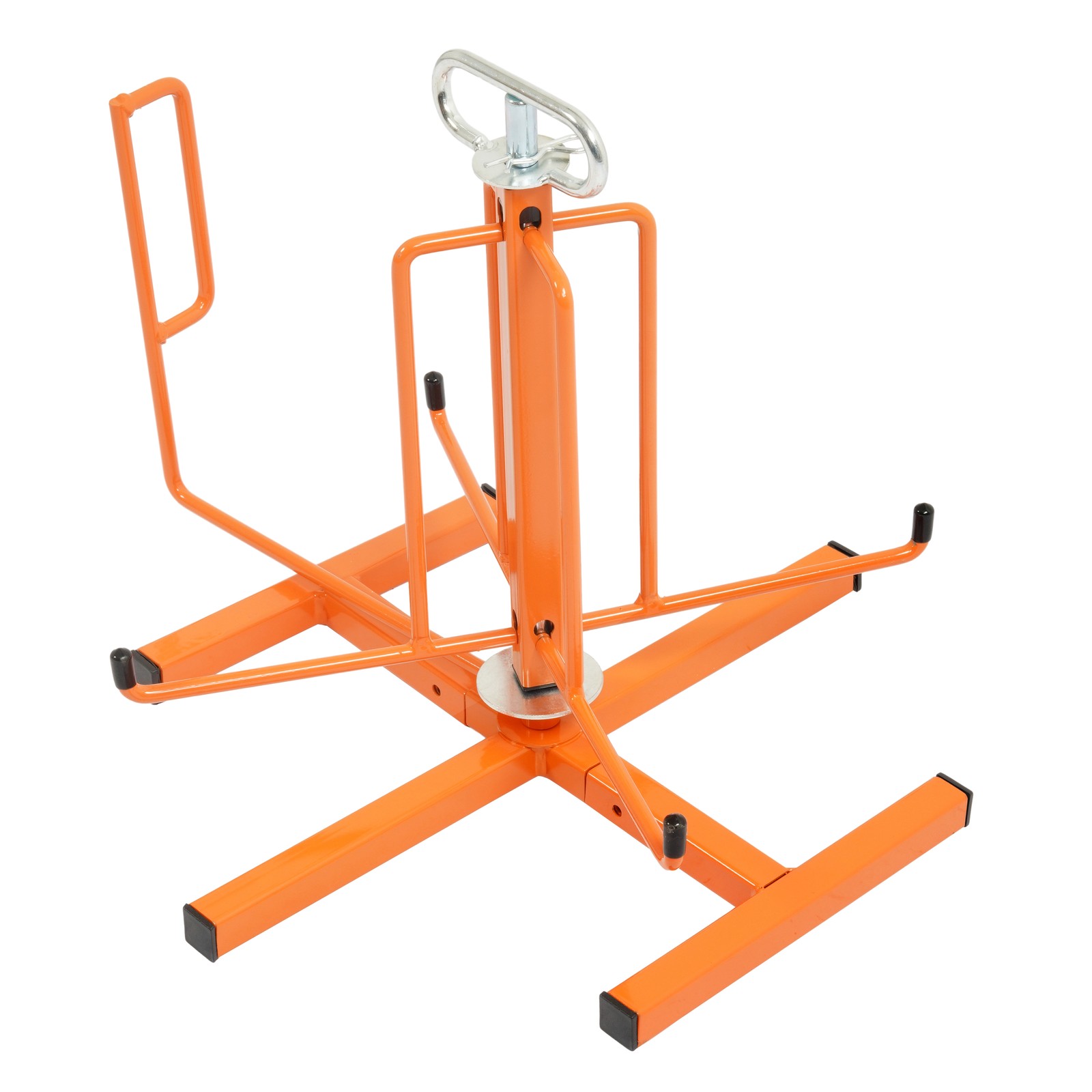 100LBS Cable Spool Dispenser Floor or Stud Mounted Steel Wire De-Reeler Reel MC