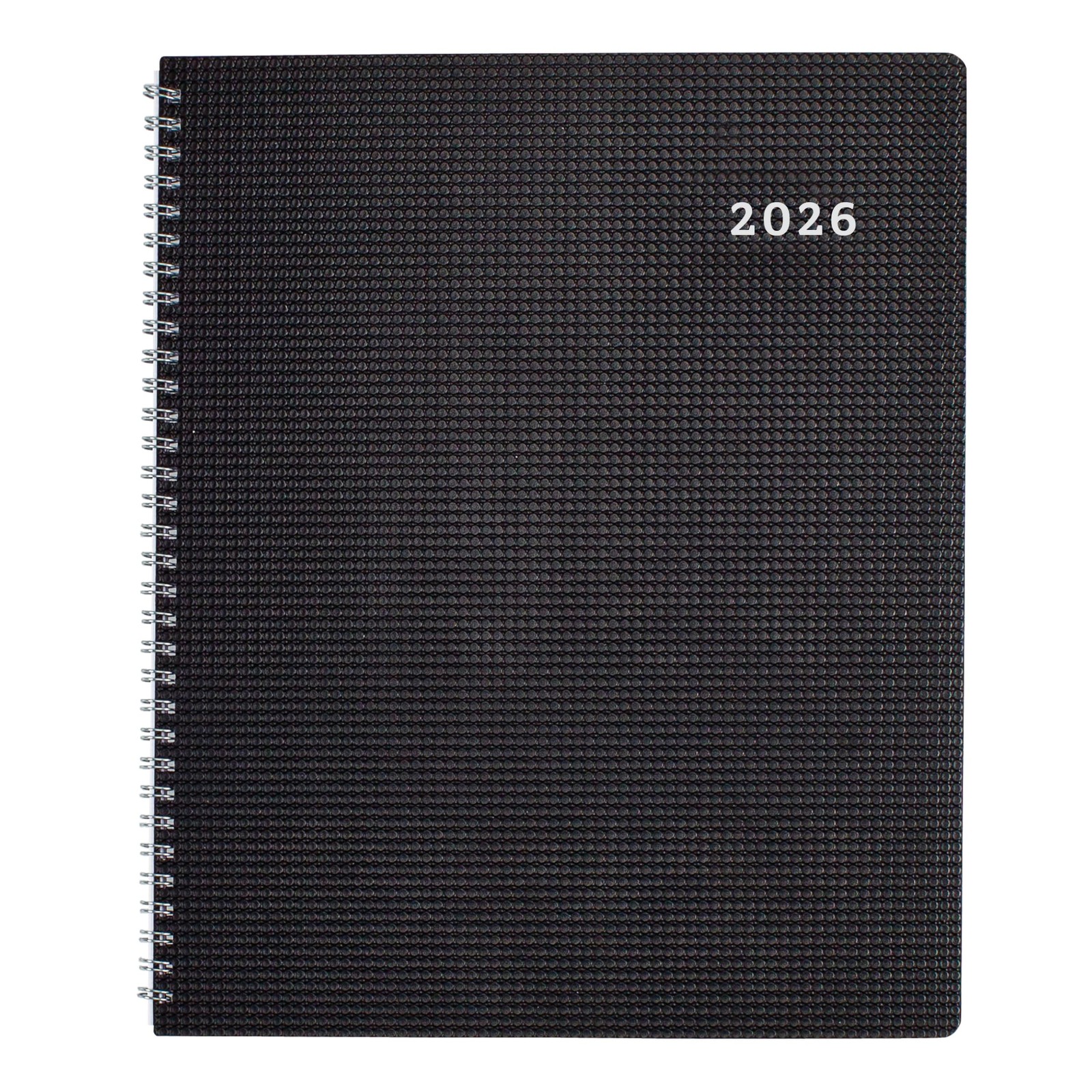 Brownline® 2026 DuraFlex Monthly Planner, 14 Months, December 2025 to Black