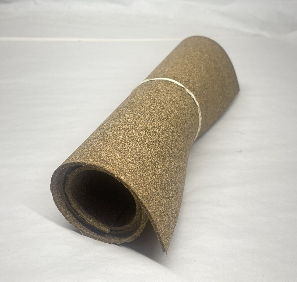 12 X 30 cork rubber Gasket Material 1/8″ Gas Oil Water Engine Truck Car roll