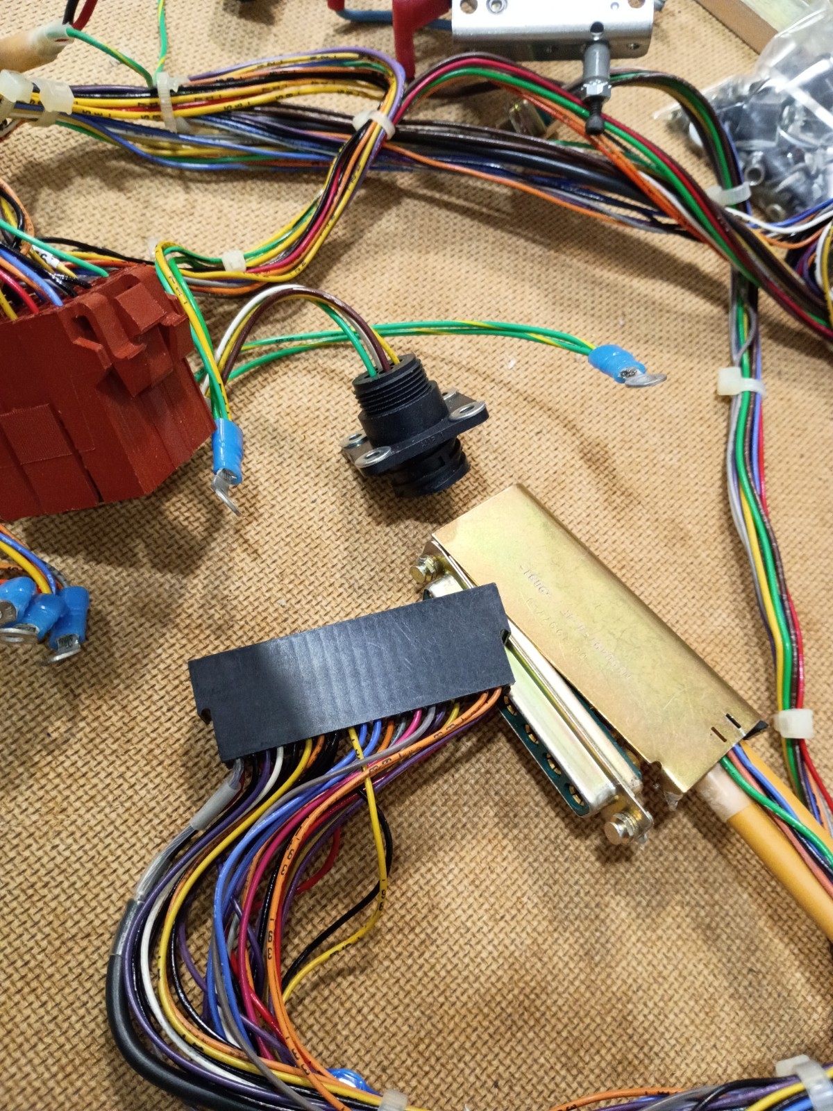Wiring Harness Set Coherent Yag 7970 Laser Controller Cabinet Plus Other Smalls