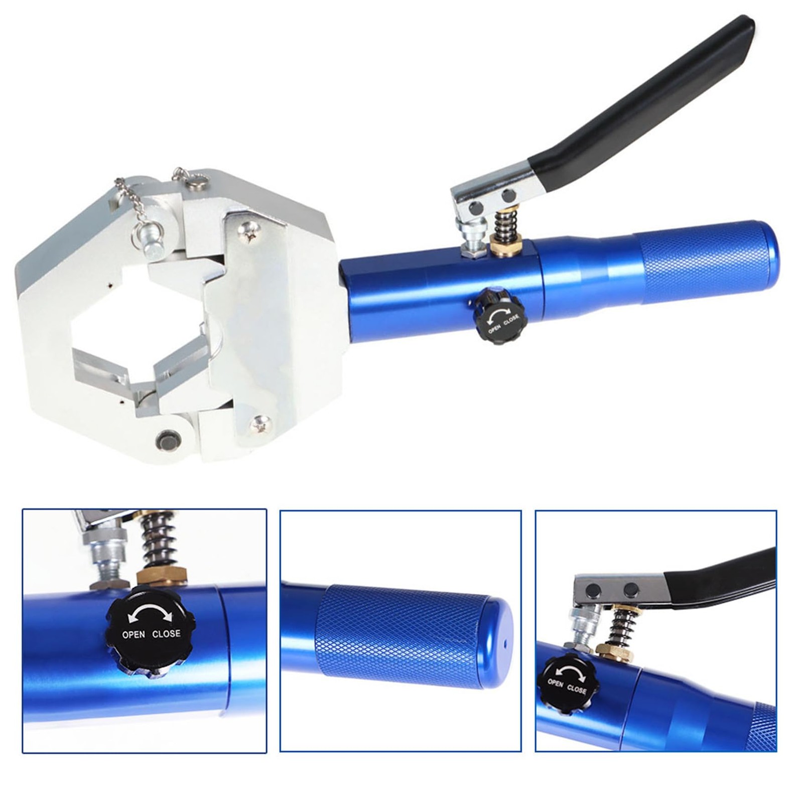 Waltyotur Hydraulic A/C Hose Crimper Hydra-Krimp Crimping Tool Handheld