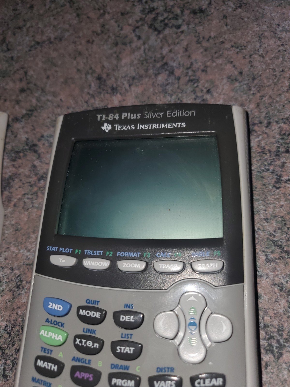 Texas Instruments TI-84 Plus Silver Edition Graphing Calculator Tested! W/ Cover