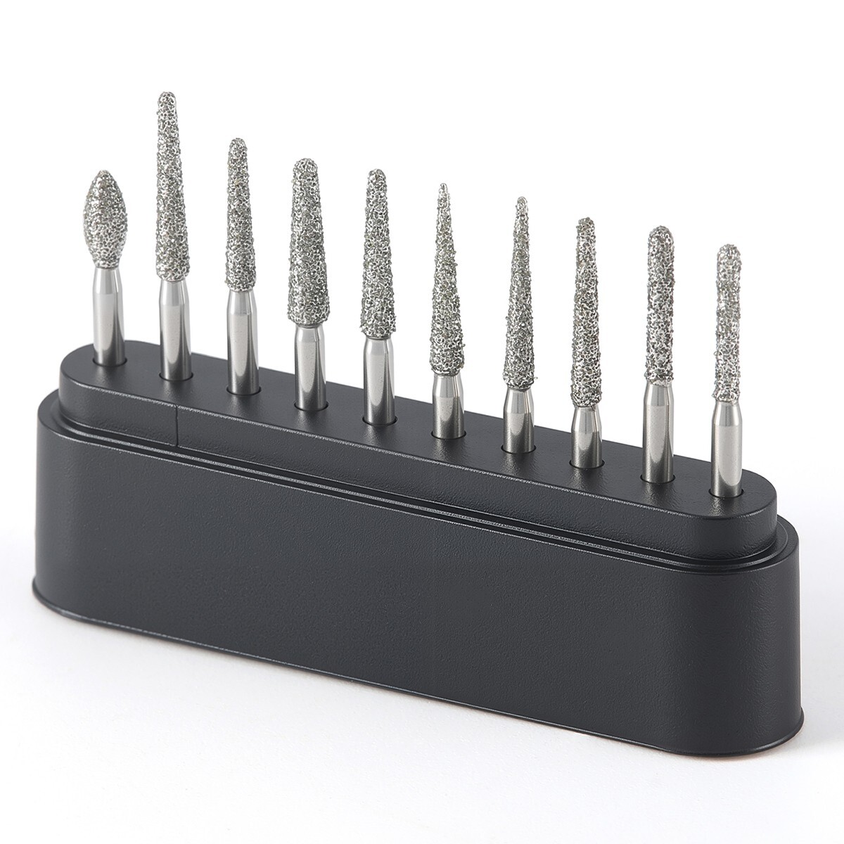 AZDENT Dental Diamond Zirconia Cutting Burs for High Speed Handpiece FG 1.6mm