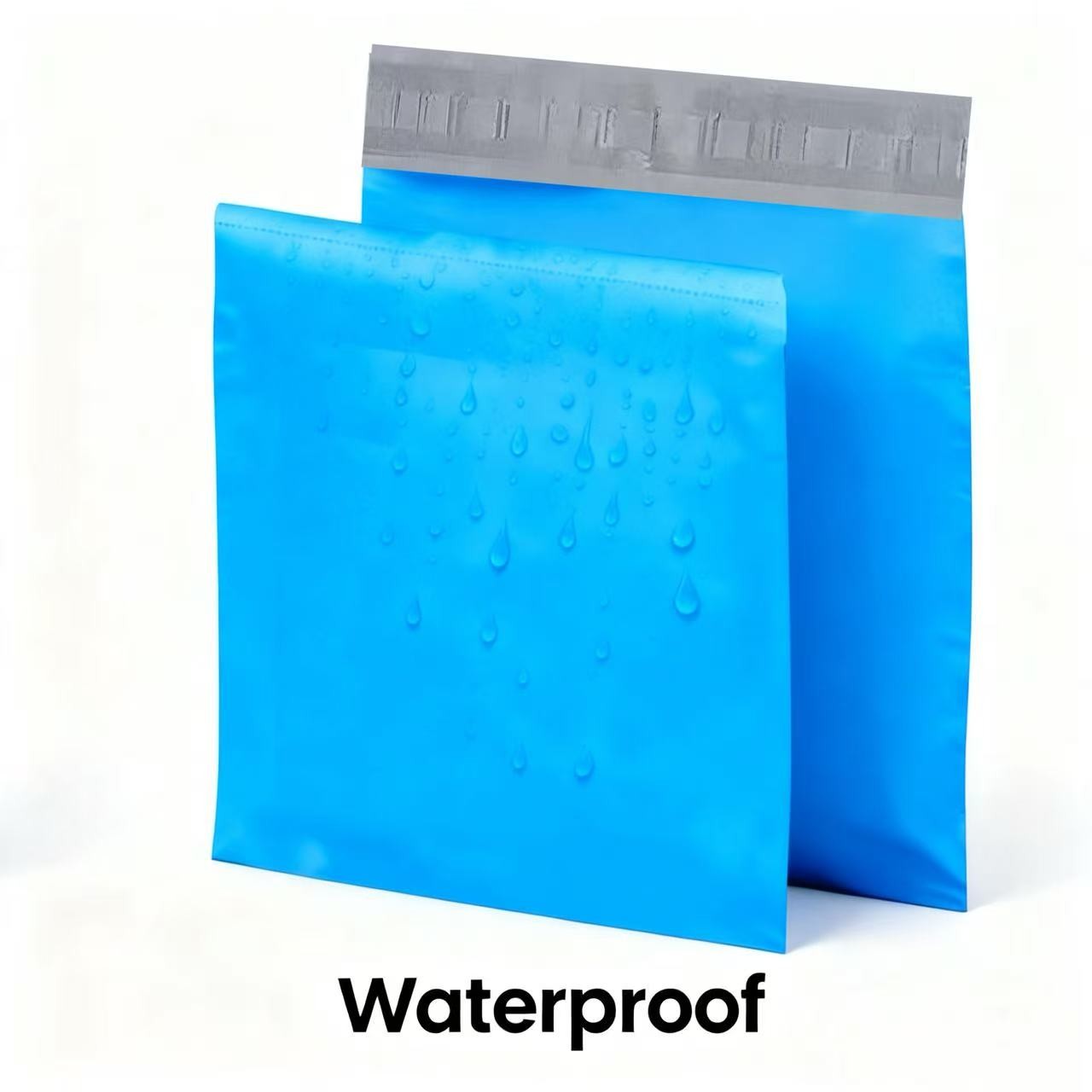#8 24×24 Poly Mailers Plastic Mailing Envelopes Shipping Bags LIGHT BLUE 300 PCS