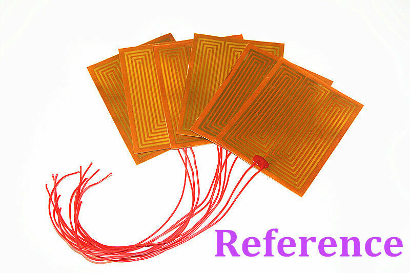8″ X 8″ 200 X 200mm 12V 120W w/ 3M Factory Direct Sale CE JSRGO Kapton Heater