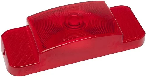 Optronics AST61BP Tail Light Lens for Driver Side, Red