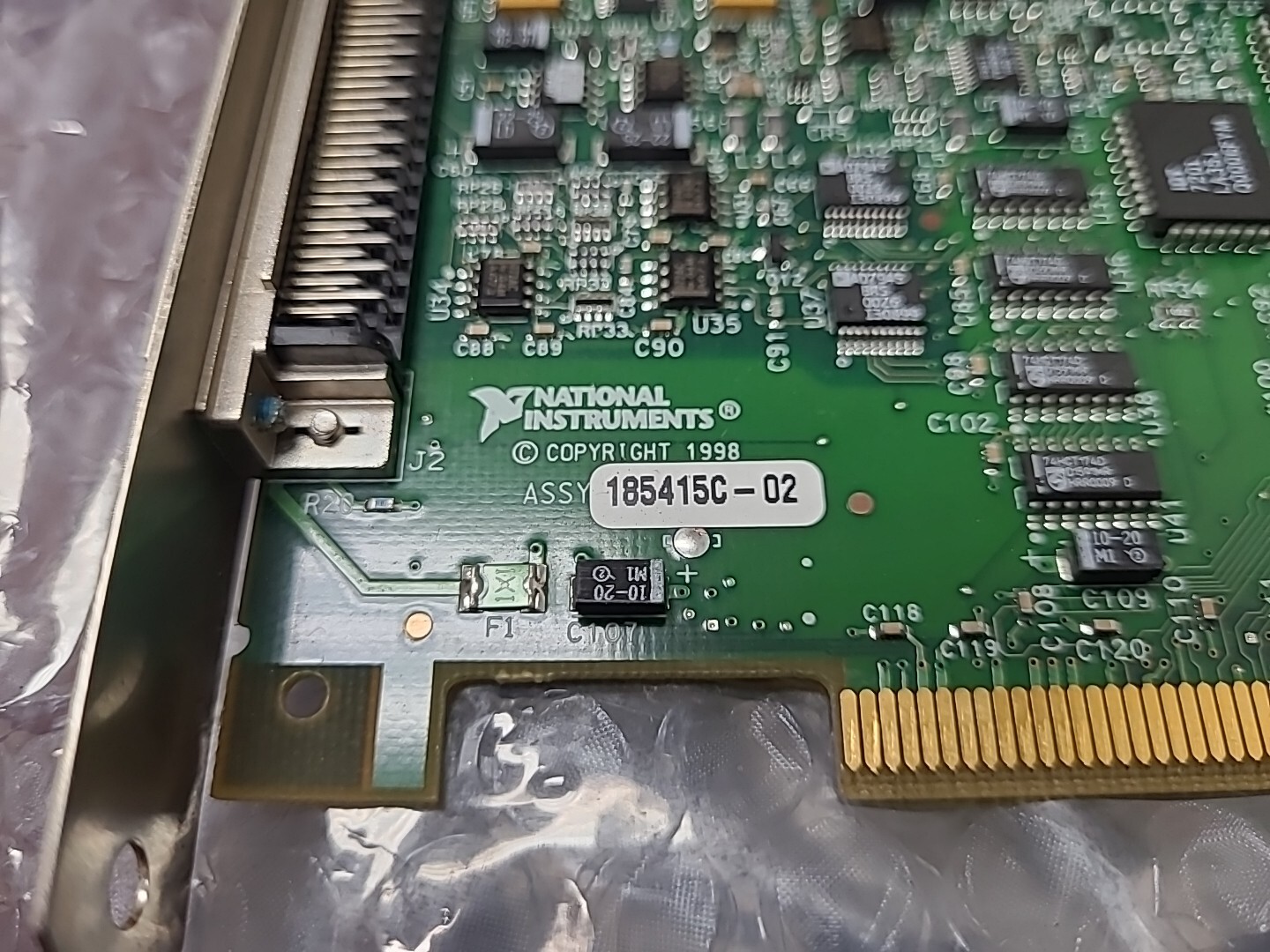 National Instruments PCI-6024E Multifunction I/O Device Analog And Digital Card