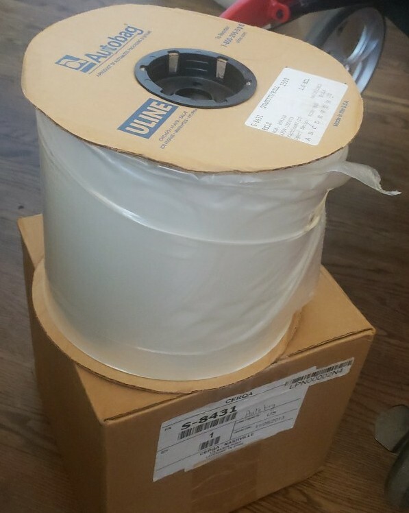 ULINE S-8431 8″ X 10″ 1.6 MIL Thick Autobag