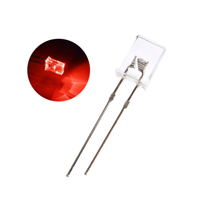 2x5x7mm Rectangular LED Diffused Light Emitting Diode 2x3x4mm DIY Indicator 10PC