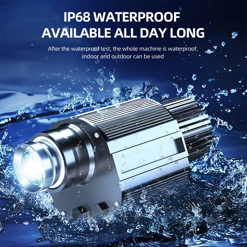 60W-600W Fish Dynamic Effect Pattern Projection Logo Gobo Projector Holiday Gift