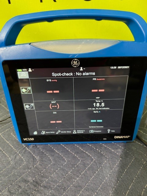 GE Carescape VC150 Vital Signs Monitor w/ NEW Scanner and Accessories (C295)
