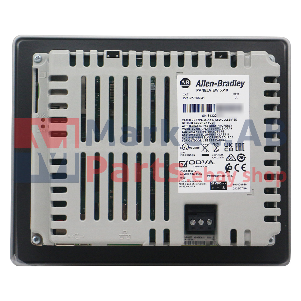 New 2713P-T6CD1 Allen Bradley PanelView 5310 Touch 24V DC