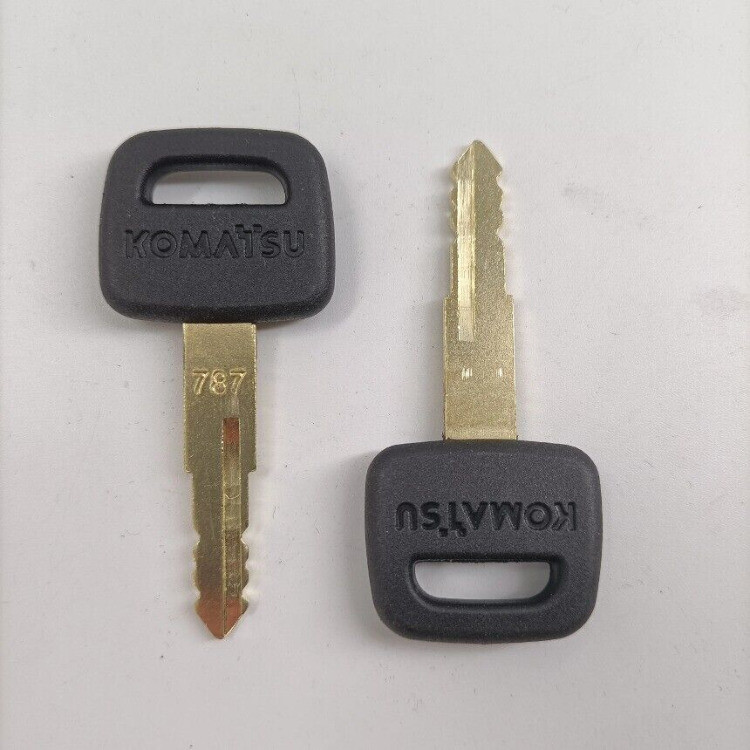 For Komatsu 787 Ignition Key for Excavator Dozer Loader Heavy Equipment Keys 2X