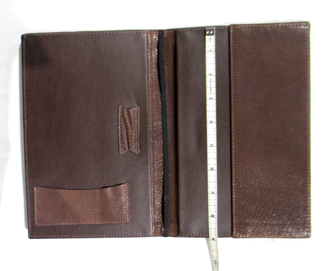 Cole Haan Portfolio Leather Small 7×9 Brown